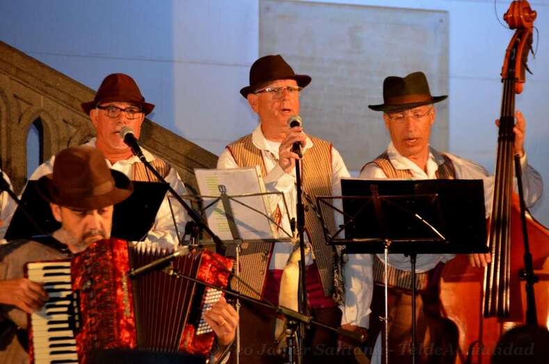 El grupo Cendro en una actuación reciente (Foto TA)